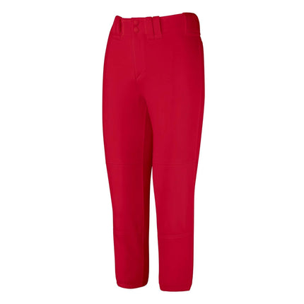 Red pants on a white background