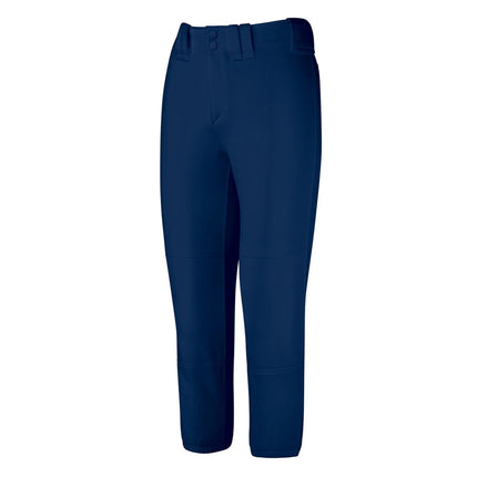 navy blue softball pants on white background