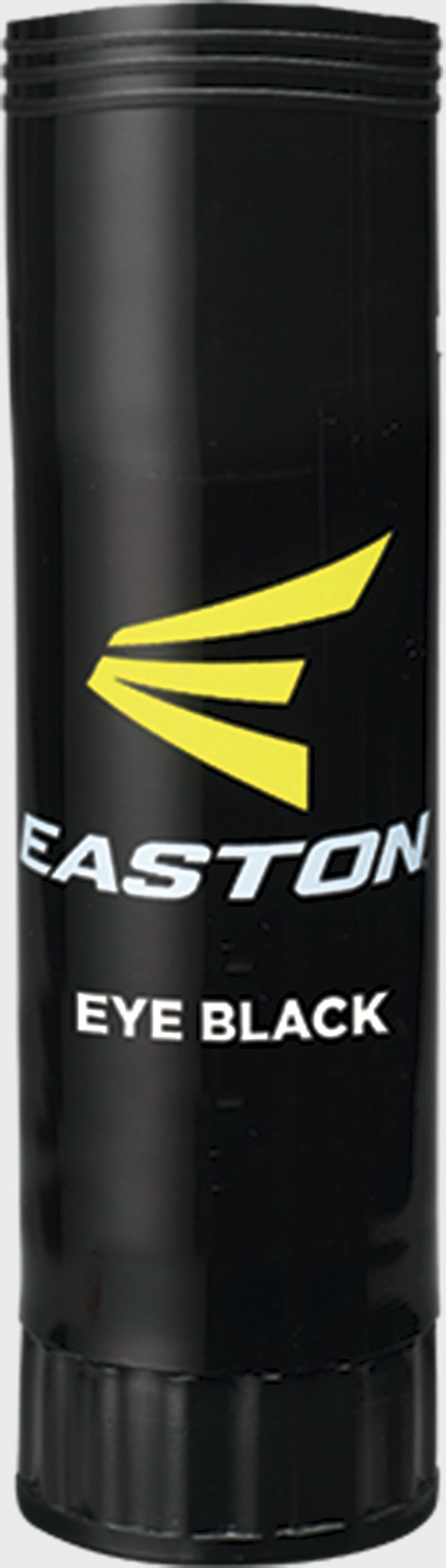 Black Easton eye black stick with yellow logo