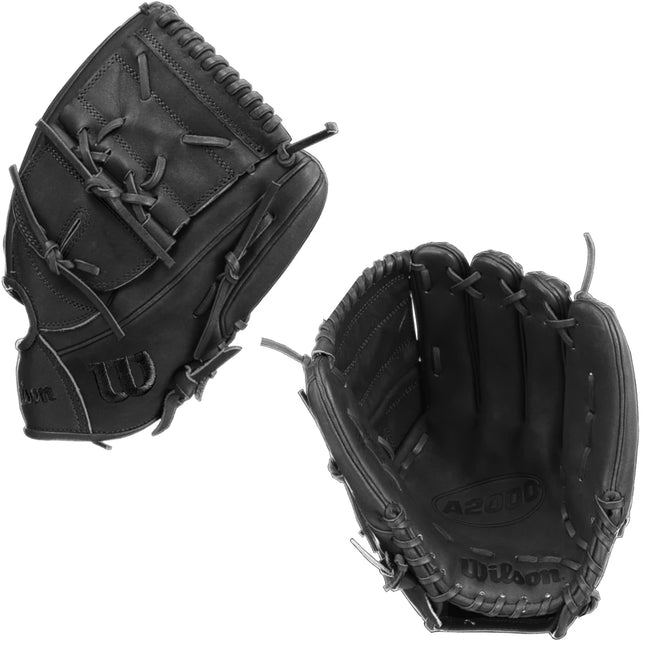 CUSTOM WILSON A2000 B12 - STEALTH - 12" RHT BASEBALL GLOVE
