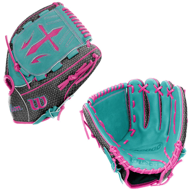 CUSTOM WILSON A2000 B23 - NIGHTS - 12" RHT BASEBALL GLOVE
