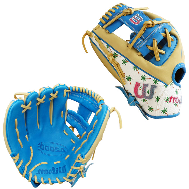 CUSTOM WILSON A2000 1975 - WBW1027001175 - PALMS - 11.75" LHT BASEBALL GLOVE