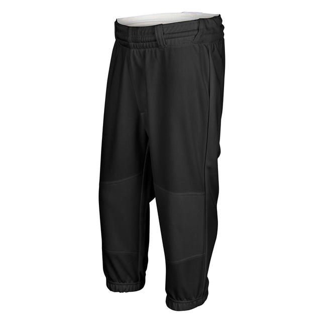 Black pants on a white background