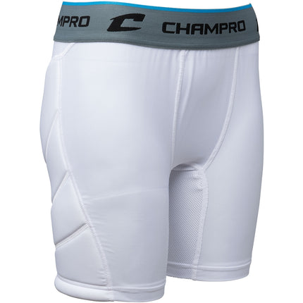 CHAMPRO WINDMILL SLIDING SHORTS - WHITE - BPS16W