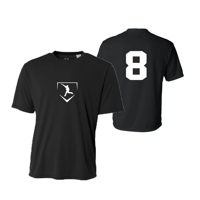CUTTERNATION  DRI FIT TEE, HOME PLATE