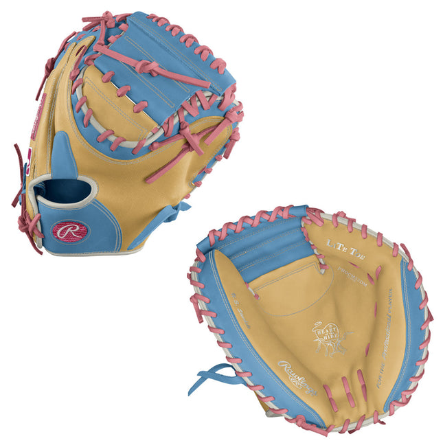 CUSTOM RAWLINGS HEART OF THE HIDE - PROCM33DM-23 - SPRING - 33" RHT CATCHER'S MITT