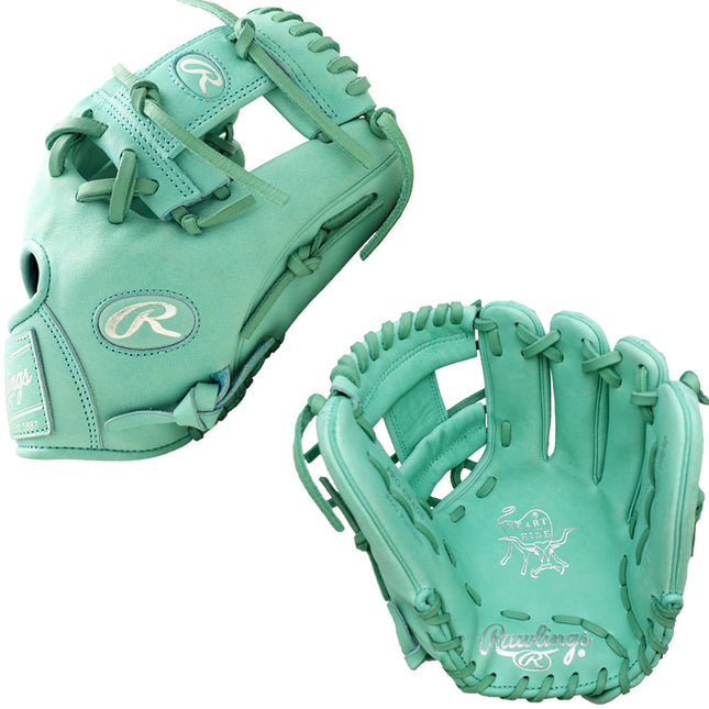CUSTOM RAWLINGS HEART OF THE HIDE - PRO204-2MS - MINT - 11.5" RHT BASEBALL GLOVE