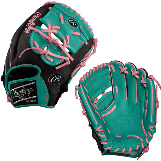 CUSTOM RAWLINGS HEART OF THE HIDE - PRO206-9 - NIGHTS - 12" RHT BASEBALL GLOVE