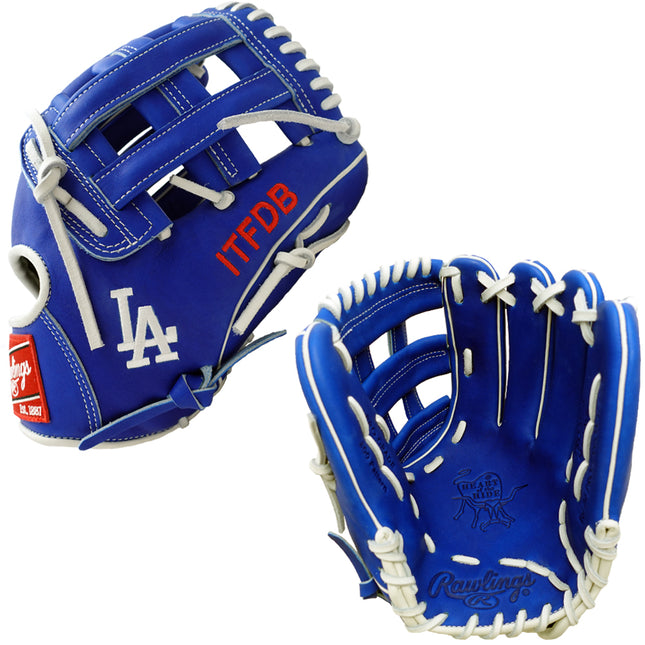 CUSTOM RAWLINGS HEART OF THE HIDE - PRO207-6 - ITFDB - 12.25" RHT BASEBALL GLOVE