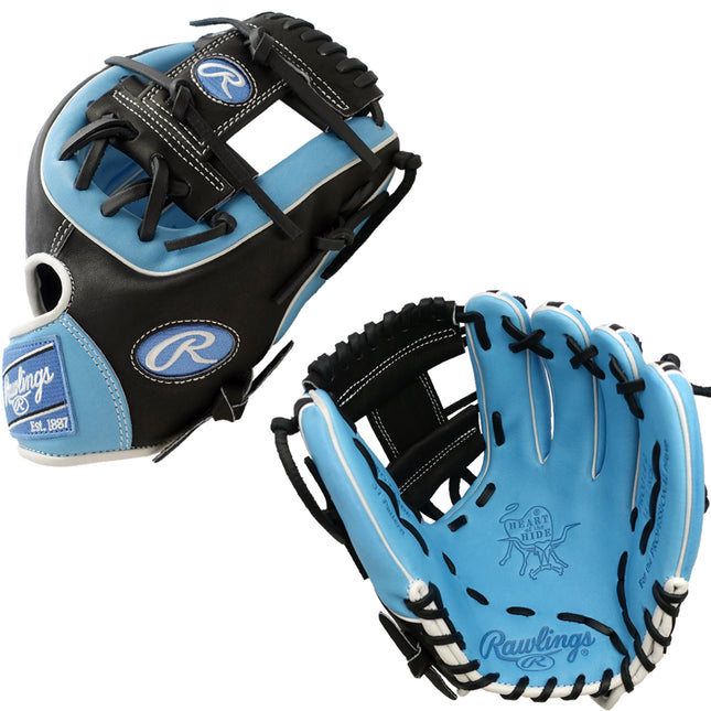 CUSTOM RAWLINGS HEART OF THE HIDE - PRO314-2 - BKCBWH2 - 11.5" RHT BASEBALL GLOVE