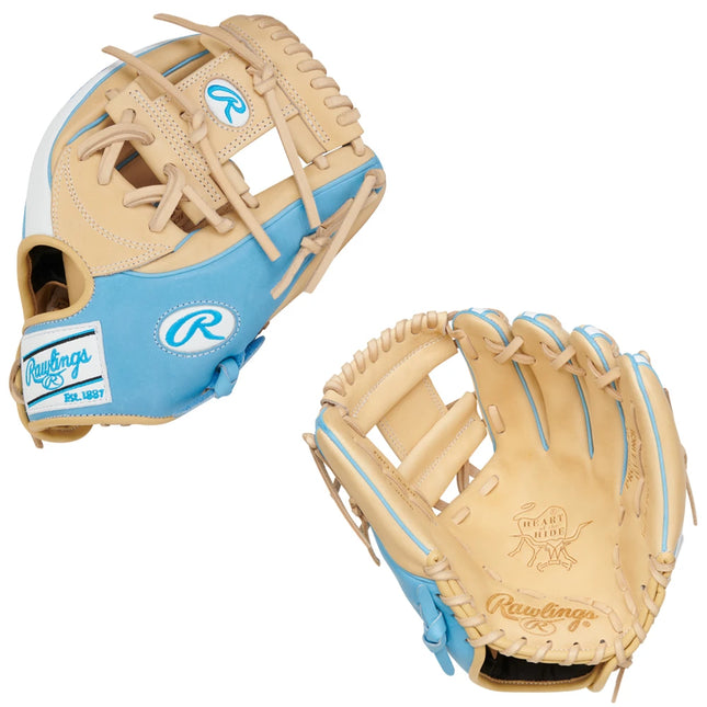 CUSTOM RAWLINGS HEART OF THE HIDE - PRO934-2CSS - SMU - 11.5" RHT BASEBALL GLOVE