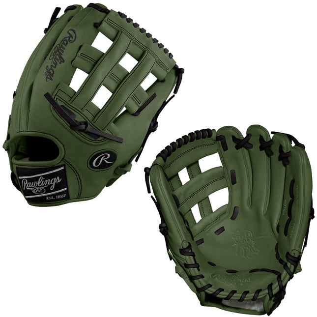 CUSTOM RAWLINGS HEART OF THE HIDE - PROJDO-6 - MGBK - 13" RHT BASEBALL GLOVE