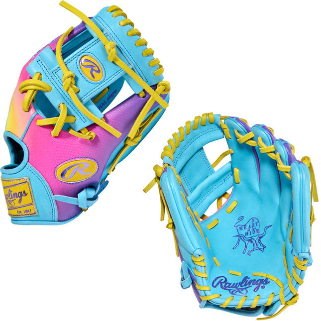 RAWLINGS HEART OF THE HIDE - PROR204U-2CBY - CONTOUR FIT - 11.5" RHT BASEBALL GLOVE