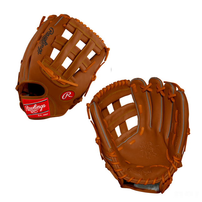 CUSTOM RAWLINGS HEART OF THE HIDE - PROJD0-6 - TIMBER - 13" RHT BASEBALL GLOVE