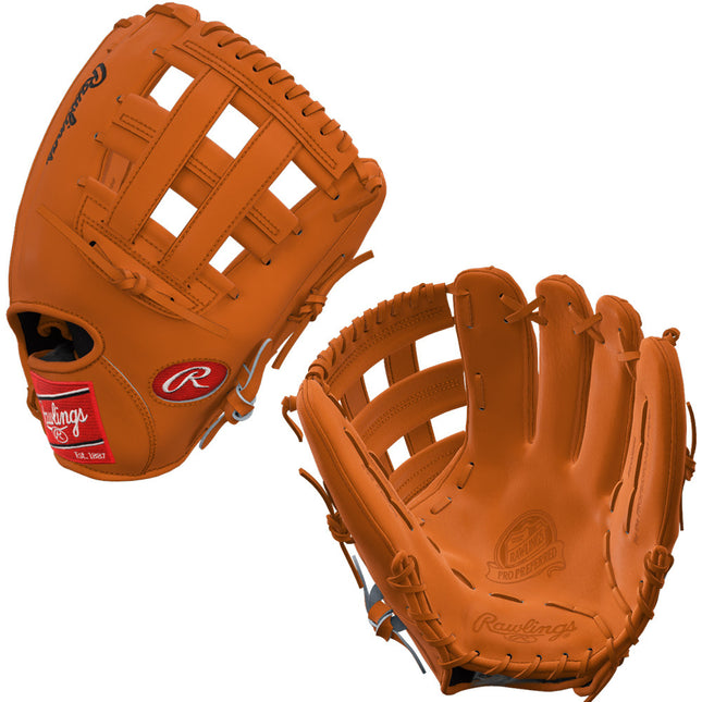 CUSTOM RAWLINGS PRO PREFERRED - PROS206-9 - TAN - 12" RHT BASEBALL GLOVE