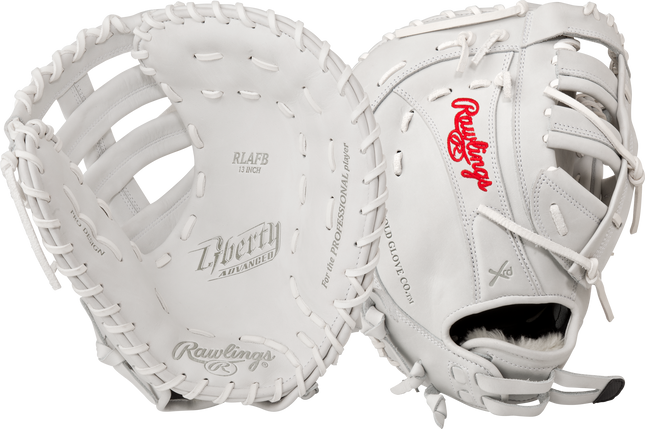 RAWLINGS LIBERTY ADVANCED - RLAFB - 13" RHT FASTPITCH SOFTBALL FIRST BASE MITT