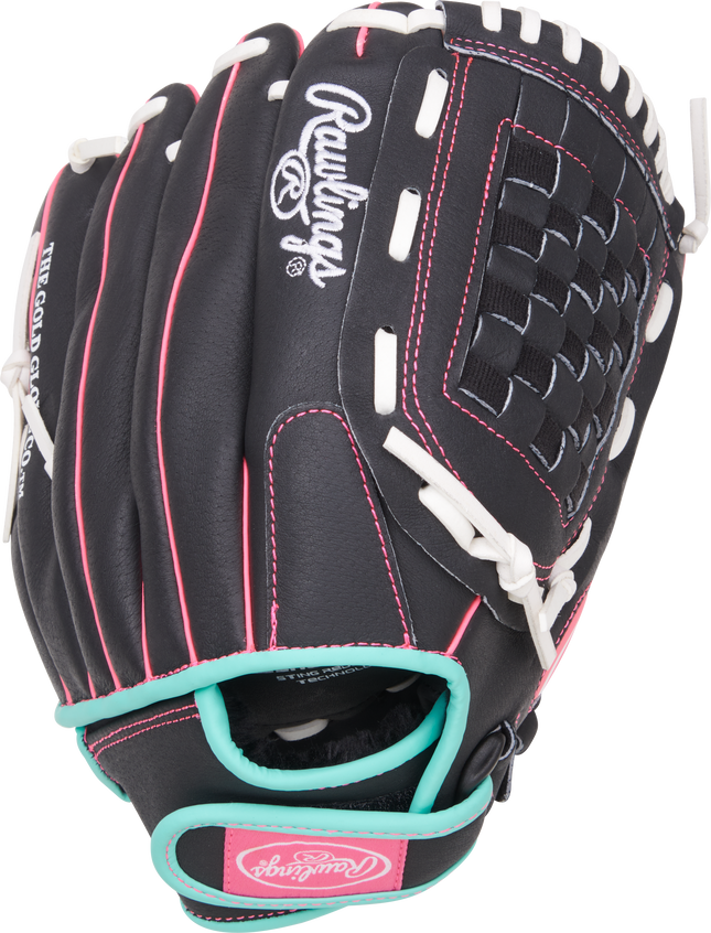 RAWLINGS SURE CATCH - SCSB12BMP - 12" RHT YOUTH FASTPITCH SOFTBALL GLOVE