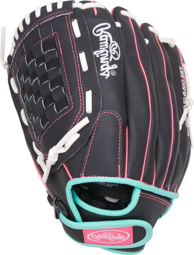 RAWLINGS SURE CATCH - SCSB12BMP - 12" LHT YOUTH FASTPITCH SOFTBALL GLOVE