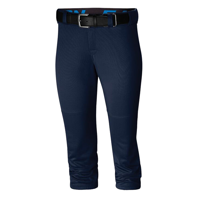 womens navy blue softball pant