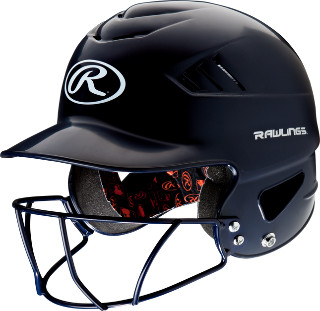 RAWLINGS COOLFLO YOUTH BATTING HELMET WITH FACE GUARD
