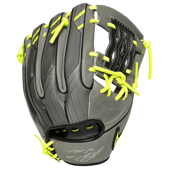 NIKE VAPOR ELITE - GREY/VOLT - 11.5" RHT BASEBALL GLOVE