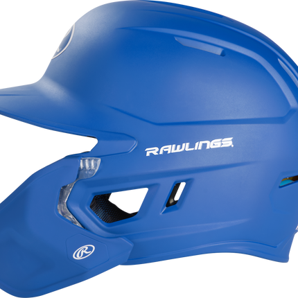 RAWLINGS MACH ADJUST WITH EXTENSION BATTING HELMET - RHB - MATTE