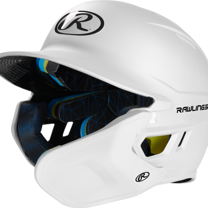 RAWLINGS MACH ADJUST WITH EXTENSION BATTING HELMET - RHB - MATTE