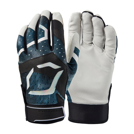 A pair of Vosskahn baseball gloves shown against a white background, displaying both the back of the left glove and the palm of the right glove.