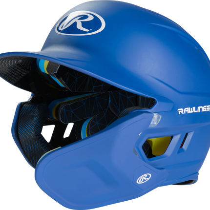 RAWLINGS MACH ADJUST WITH EXTENSION BATTING HELMET - RHB - MATTE
